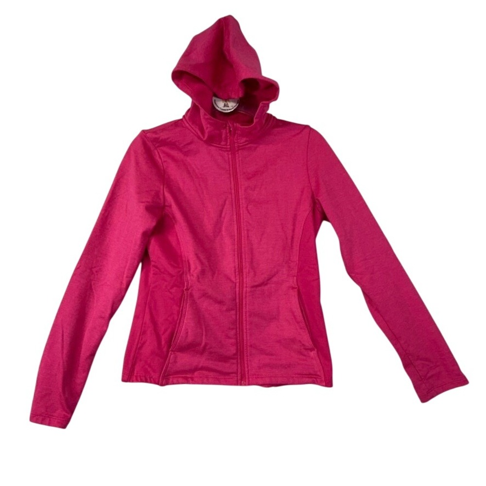 Avia Kids Girls Zip Up Hoodie Jacket Fuchsia Burst Size M 7 8 Activewear‎